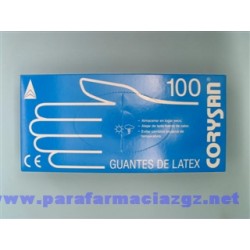 GUANTES CORYSAN LATEX T MED...