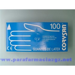 GUANTES CORYSAN LATEX T PEQ...