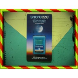 SNOREEZE LAMINAS ORALES 14...